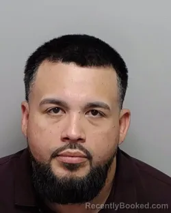 Mugshot of FELIX D OYERVIDES-UVALLE booked in Bexar County, Texas on March 14, 2026