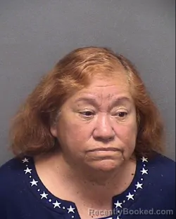 Mugshot of HILDA G TREVINO booked in Bexar County, Texas on March 16, 2026