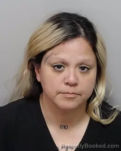 Mugshot of MEAGAN C TREVINO booked in Bexar County, Texas on March 16, 2026