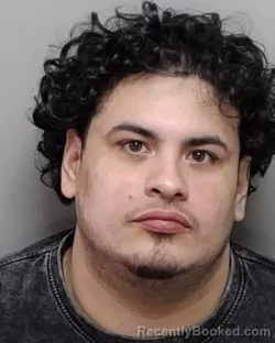 Mugshot of JACOB A PENA booked in Bexar County, Texas on March 17, 2026