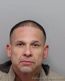 Mugshot of MARIO A INSURRIAGA booked in Bexar County, Texas on March 18, 2026