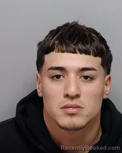 Mugshot of XAVIER SALDANA booked in Bexar County, Texas on March 19, 2026