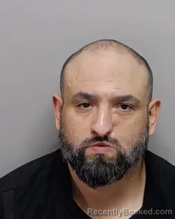 Mugshot of PETE R GARCIA booked in Bexar County, Texas on March 19, 2026