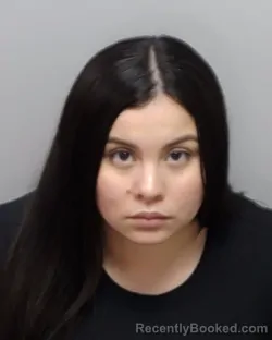 Mugshot of GALAXY M GUERRERO-ALVAREZ booked in Bexar County, Texas on March 19, 2026