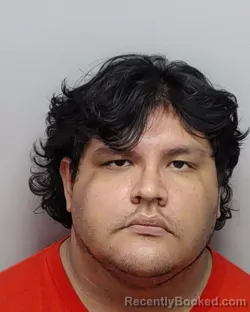 Mugshot of MOISES A REYNA booked in Bexar County, Texas on March 31, 2026