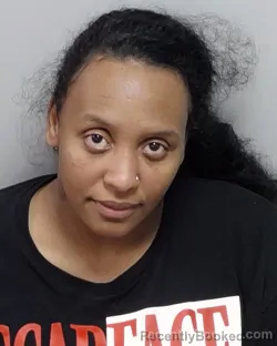 Mugshot of APRIL M WOODS booked in Bexar County, Texas on April 2, 2026