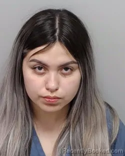 Mugshot of ALONDRA M TORRES VIDAURRI booked in Bexar County, Texas on April 2, 2026