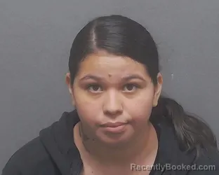 Mugshot of ANGELINA CALVILLO booked in Bexar County, Texas on April 2, 2026