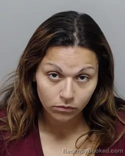 Mugshot of JESSICA F YANEZ OLMOS booked in Bexar County, Texas on April 2, 2026