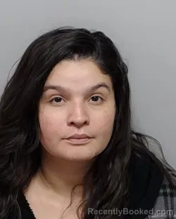 Mugshot of AYISHA M SANCHEZ booked in Bexar County, Texas on April 2, 2026