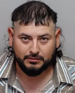 Mugshot of VICTOR M JR ALONZO booked in Bexar County, Texas on April 3, 2026