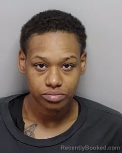 Mugshot of ALIZEIA M SAMS booked in Bexar County, Texas on April 4, 2026