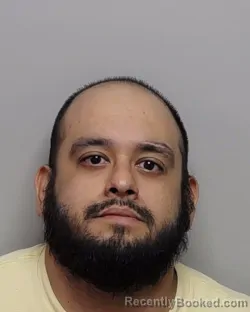 Mugshot of ERICK SALCEDO booked in Bexar County, Texas on May 7, 2026