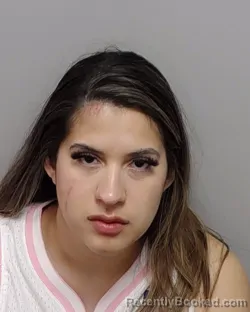 Mugshot of CALISTA JO-ANN AGUILAR booked in Bexar County, Texas on May 21, 2026