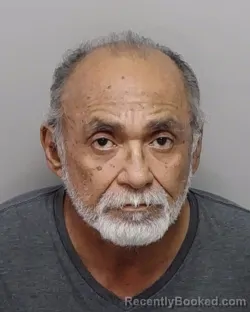 Mugshot of MAXIMO C JR GARCIA booked in Bexar County, Texas on May 24, 2026