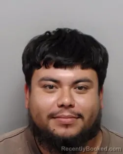 Mugshot of MIGUEL A JR SANABRIA booked in Bexar County, Texas on May 25, 2026