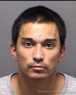 Booking photo from Bexar County, Texas