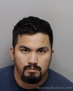 Mugshot of Luis A Alvarado Tabares booked in Bexar County, Texas on July 13, 2026