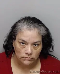 Mugshot of AMANDA M MORENO booked in Bexar County, Texas on July 16, 2026