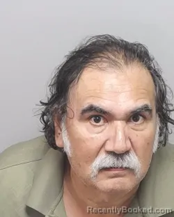 Mugshot of Candelario Segura booked in Bexar County, Texas on July 15, 2026