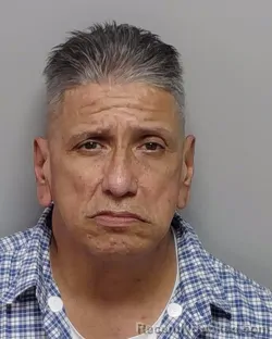 Mugshot of RENE CANALES booked in Bexar County, Texas on July 17, 2026