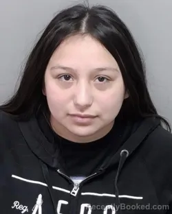 Mugshot of DANIELLA SANTIBANEZ booked in Bexar County, Texas on July 17, 2026