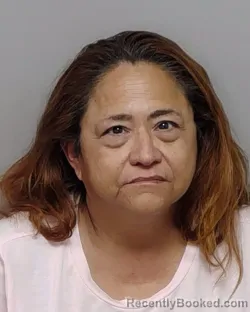 Mugshot of Gloria Flores booked in Bexar County, Texas on July 18, 2026