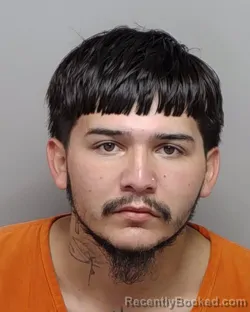 Mugshot of ABRAHAM CHRISTIAN MARTINEZ booked in Bexar County, Texas on July 19, 2026
