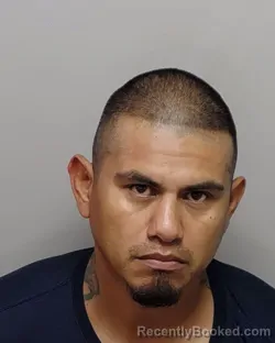 Mugshot of L A Santana booked in Bexar County, Texas on July 27, 2026