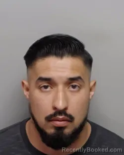 Mugshot of B F Lopez Esqueda booked in Bexar County, Texas on July 27, 2026
