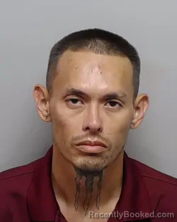 Mugshot of R J Deleon booked in Bexar County, Texas on July 28, 2026