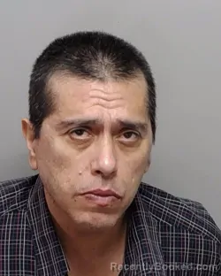 Mugshot of D C Ruiz booked in Bexar County, Texas on July 29, 2026