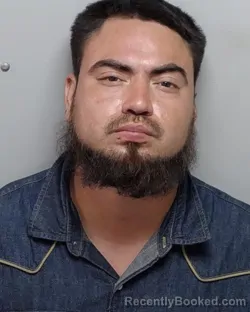 Mugshot of M A Rivas Tovar booked in Bexar County, Texas on July 31, 2026