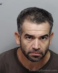 Mugshot of R J Castano booked in Bexar County, Texas on August 1, 2026