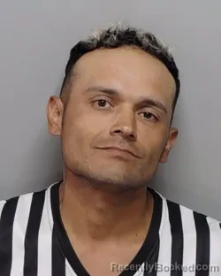 Mugshot of A E Flores booked in Bexar County, Texas on August 2, 2026