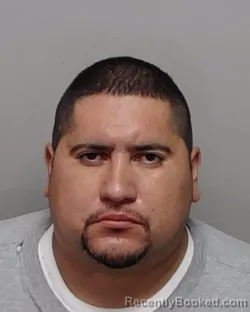 Mugshot of D A Gutierrez booked in Bexar County, Texas on August 3, 2026