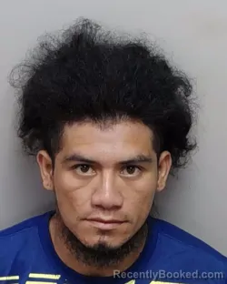 Mugshot of H F Espinoza Guevedo booked in Bexar County, Texas on August 4, 2026