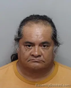 Mugshot of A F Espinosa booked in Bexar County, Texas on August 4, 2026