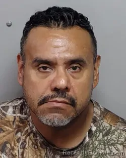 Mugshot of R J Garcia booked in Bexar County, Texas on August 4, 2026