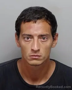 Mugshot of J R Alvarado booked in Bexar County, Texas on August 5, 2026