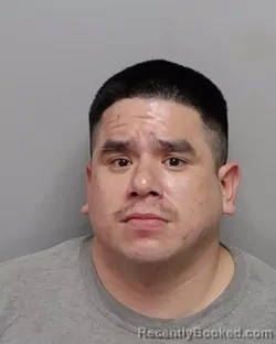 Mugshot of K R Zuniga booked in Bexar County, Texas on August 5, 2026