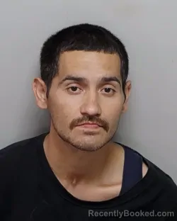 Mugshot of S Jr Castro booked in Bexar County, Texas on August 6, 2026