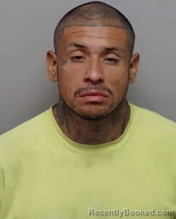 Mugshot of B Garza booked in Bexar County, Texas on August 7, 2026