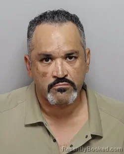 Mugshot of R Sanchez booked in Bexar County, Texas on September 9, 2026