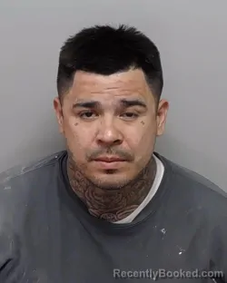 Mugshot of J Arceo booked in Bexar County, Texas on September 9, 2026