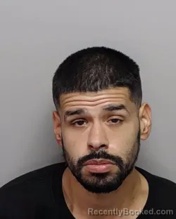 Mugshot of B A Sanchez booked in Bexar County, Texas on September 13, 2026