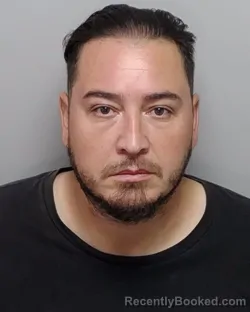 Mugshot of J F Garcia booked in Bexar County, Texas on September 13, 2026