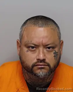 Mugshot of A Sauceda booked in Bexar County, Texas on September 14, 2026