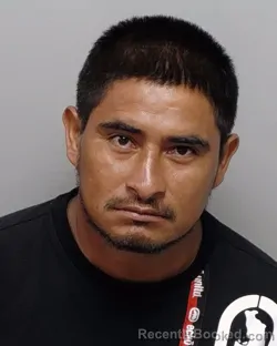 Mugshot of J C Padilla Moreno booked in Bexar County, Texas on September 14, 2026