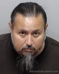 Mugshot of J A Medina booked in Bexar County, Texas on September 14, 2026